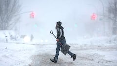 Nueva York queda sepultada bajo una capa de nieve