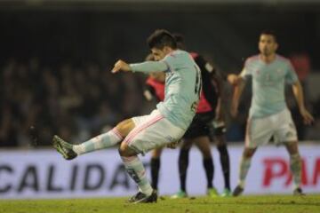 Penalti fallado de Nolito.