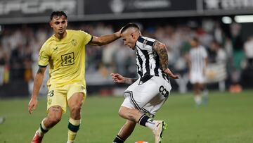 Pubill, ante el Castellón.