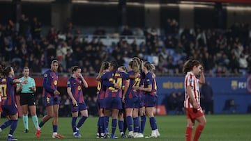 14/01/26 FUTBOL FEMENINO
PARTIDO PRIMERA DIVISION
BARCELONA - ATLETICO DE MADRID
GOL PINA ALEGRIA