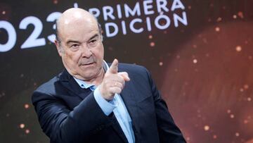 MADRID, SPAIN - FEBRUARY 28: Actor Antonio Resines attends the "Talía Awards" Candidates Lecture at CaixaBank on February 28, 2023 in Madrid, Spain. (Photo by Borja B. Hojas/Getty Images)