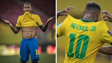 Neymar responde a sus críticos: "Respetad a papá"