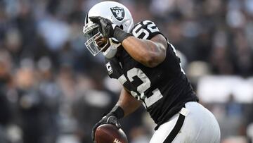 El duelo entre Khalil Mack y la defensa de los Raiders contra la l&iacute;nea ofensiva de los Chiefs ser&aacute; uno de los mayores atractivos del partido.