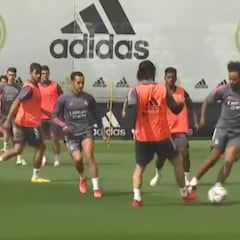 El Madrid continúa preparando el partido contra el Betis