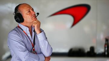 Ron Dennis durante el GP Espa&ntilde;a 2015.