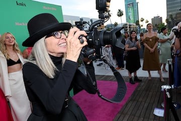 Diane Keaton asiste al estreno en Los Ángeles de "Mack And Rita" en 2022.
