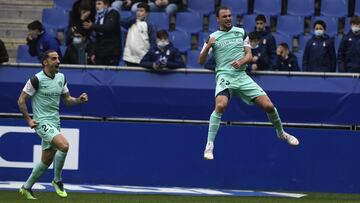 13/02/22 PARTIDO SEGUNDA DIVISION
 REAL OVIEDO - SD HUESCA
 GOL IGNASI MIQUEL 3-3 ALEGRIA