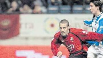 <b>INSISTENTE. </b>El marroquí Moha tuvo en vilo a los defensas del Alavés por sus acciones desde la banda izquierda.