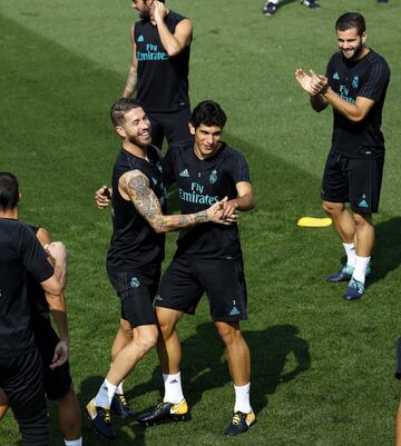 El Madrid prepara la visita del Levante