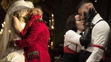 Las pol&eacute;micas escenas del video entre Madonna y Maluma