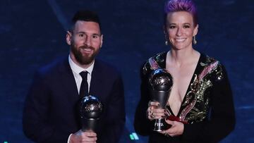 Messi, Rapinoe y el Madrid brillan en la Scala