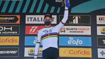 Resumen y resultado de la Tirreno-Adriático: etapa 1 | Ganna tiene el monopolio