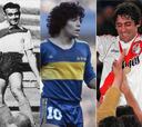 Once superestrellas que jugaron en Boca o River