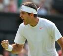 Del Potro acaba con Levine y Nishikori con Leonardo Mayer