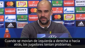 Guardiola y su queja sobre el césped: "Era peligroso"