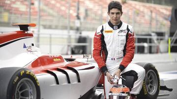 Esteban Ocon en 2015 cuando ganó la GP3.