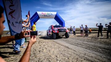 Al Attiyah en el Rally de Andaluc&iacute;a.