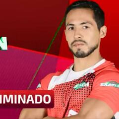 Adrián Medrano, decimosexto eliminado de Exatlón México
