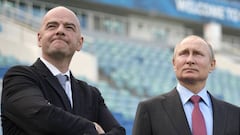 Europa rechaza el levantamiento del veto de FIFA a Rusia
