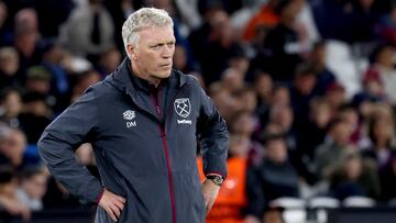 After West Ham's win over TSC, a Serbian translator started repeating David Moyes' sentences in English rather than translating them, confusing the manager.