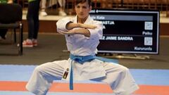Damián Quintero, ‘abanderado’ del Mundial de Karate de Madrid
