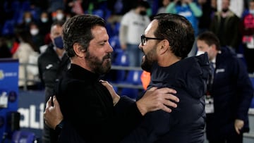 12/03/22 GETAFE vs VALENCIA
PARTIDO PRIMERA DIVISION
SALUDO ENTRE QUIQUE SANCHEZ FLORES Y BORDALAS