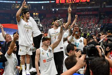 El Real Madrid campeón de la Euroliga.