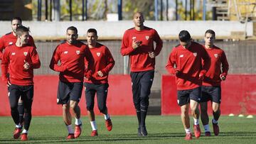 Nzonzi trata de afianzar su buena campa&ntilde;a en este tramo final de Liga. 