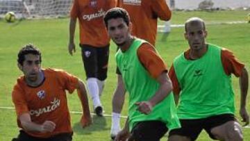 <b>CON MUCHAS GANAS. </b>Paco Gallardo se ha convertido en un jugador importante en el Huesca.