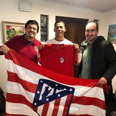 Mouriño ya luce de atlético