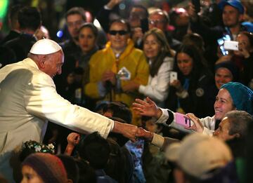 El Papa Francisco recorrió Bogotá, Villavicencio, Medellín y Cartagena con su mensaje de paz y reconciliación. Una visita emotiva para practicantes y no creyentes.