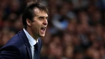 Lopetegui, ante la violencia de Argentina: "¡Para el partido..!"