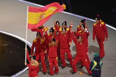 Italia deslumbra en la ‘pasarela’ inaugural de los Juegos