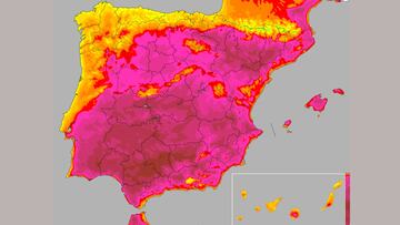 La AEMET advierte de hasta 44ºC en estas zonas de España