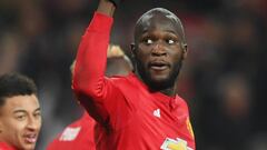 El delantero belga del Manchester United, Romelu Lukaku.