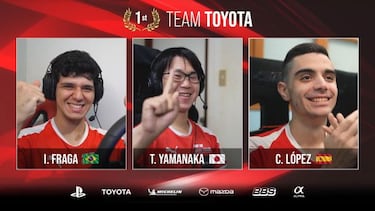 Coque López, campeón del mundo con Toyota en los FIA Gran Turismo Championships 2021