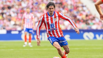 De Paul, en un partido con el Atlético esta temporada.