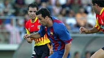 <b>ENTUSIASMADO. </b>El jugador francés ha comenzado la pretemporada a buen nivel y es un fijo en el ataque blaugrana.