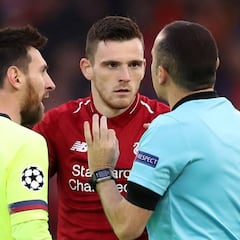 Robertson recuerda la remontada al Barça: "Las flores son rojas..."