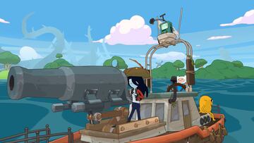Captura de pantalla - Hora de Aventuras: Piratas de Enchiridi車n (NSW)