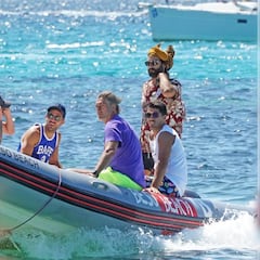 Suárez, Cesc y Messi juntos de vacaciones en familia