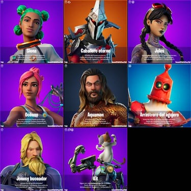 Fortnite: todos los skins de la Temporada 3 del Capítulo 2