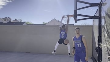 La imitación de Doncic y Porzingis que explota YouTube