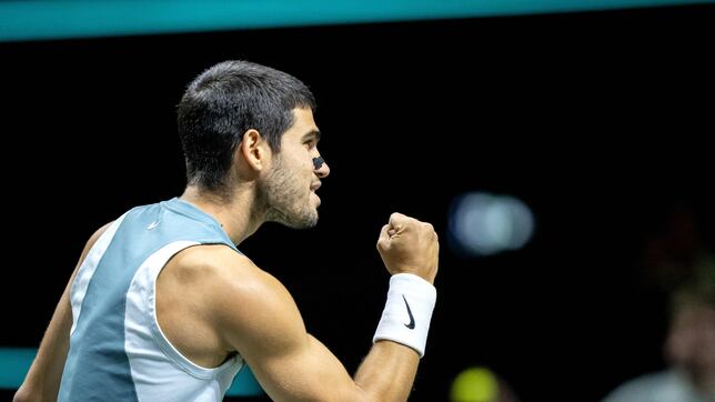 Alcaraz supera el constipado