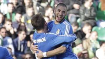 Benzema sigue acumulando tantos con el equipo blanco.