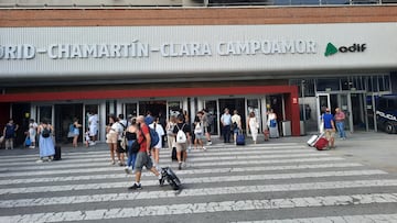 Una incidencia en la infraestructura de los trenes de alta velocidad provoca retrasos en Chamartín