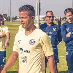 Giovani Dos Santos se integró a los entrenamientos del América
