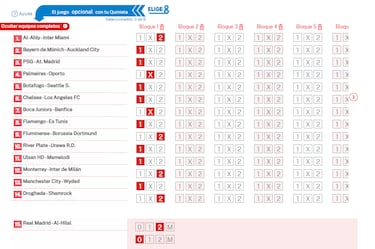 Pronóstico de la Quiniela de fútbol jornada 67 - 14/06/25 
