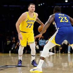 Doncic va a tope; los Lakers, no mucho