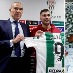 El director deportivo del Córdoba recuerda el pasado bético de Reyes